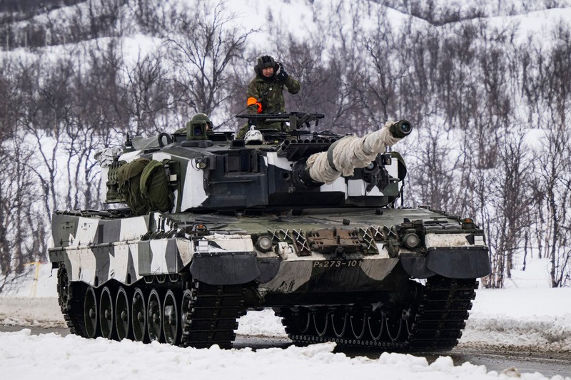 Leopard 2A6, un tanc de luptă principal german din a treia generație, Foto: Profimedia