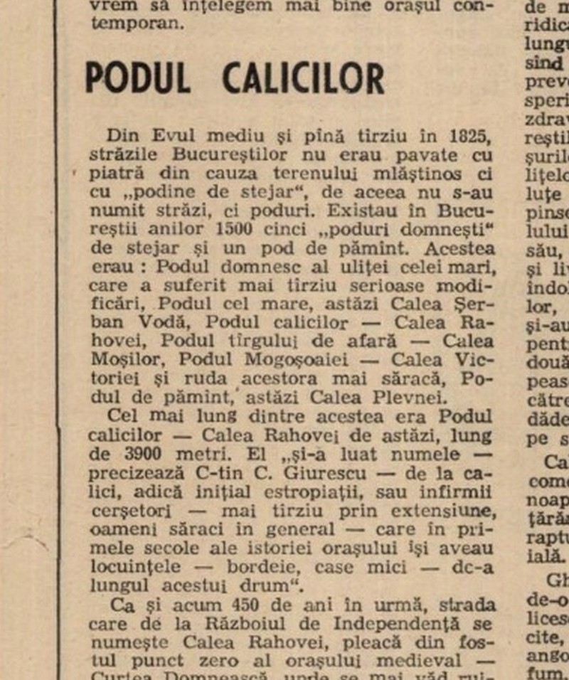 Articol apărut în februarie 1980, în „Viața Studențească”
