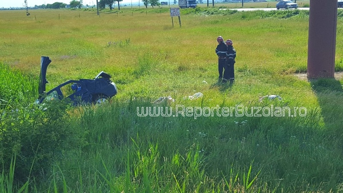 accident în județul Buzău, pe E85