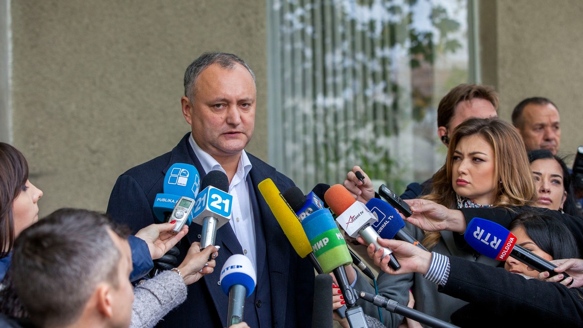 Igor Dodon confirmă că se va întâlni cu Rogozin