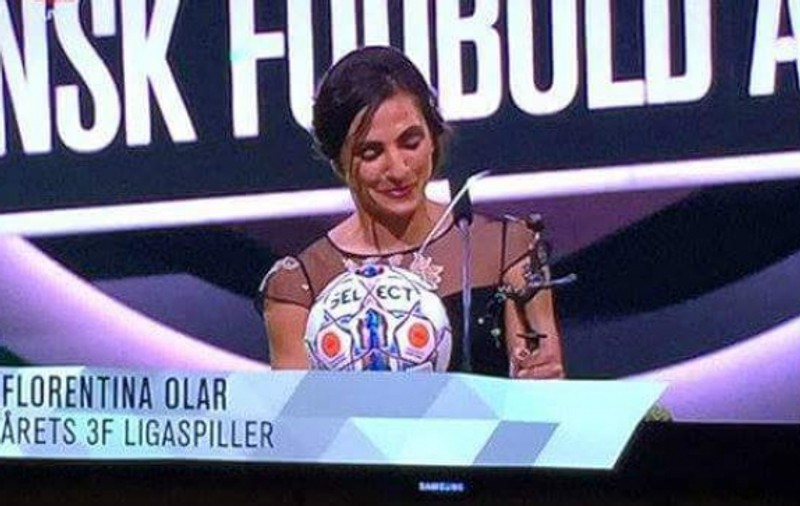 Florentina Olar, cea mai bună fotbalistă din Danemarca, crede în victoria tricolorilor: ”Danezii sunt buni, dar nu invincibili”