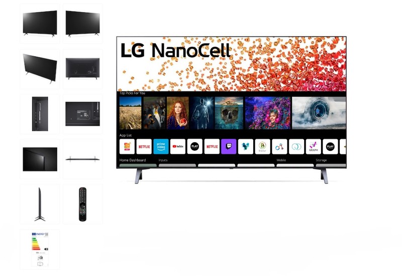 Televizor LG 43NANO753PR, 108 cm, Smart, 4K Ultra HD, LED