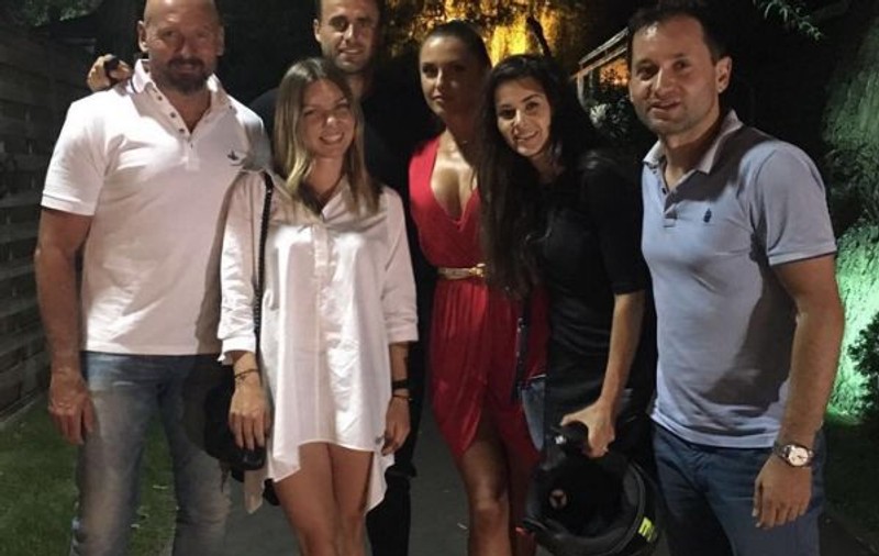 Simona Halep și Cristi Chivu au dat nas în nas acasă la Ion Țiriac
