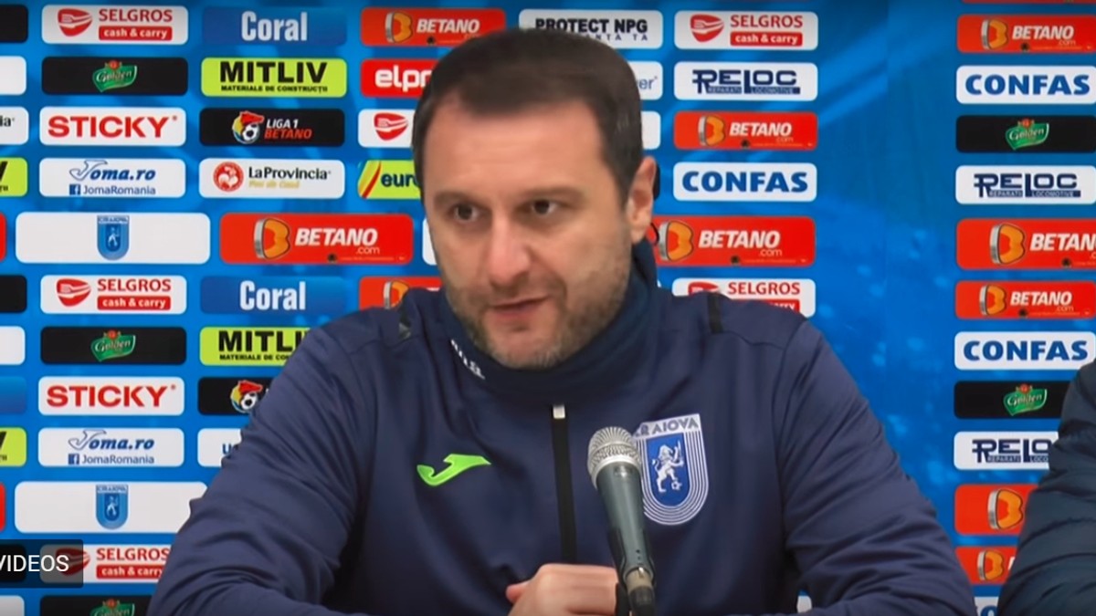 Craiova, decisă spre semifinalele Cupei României. Antrenorul Devis Mangia este optimist