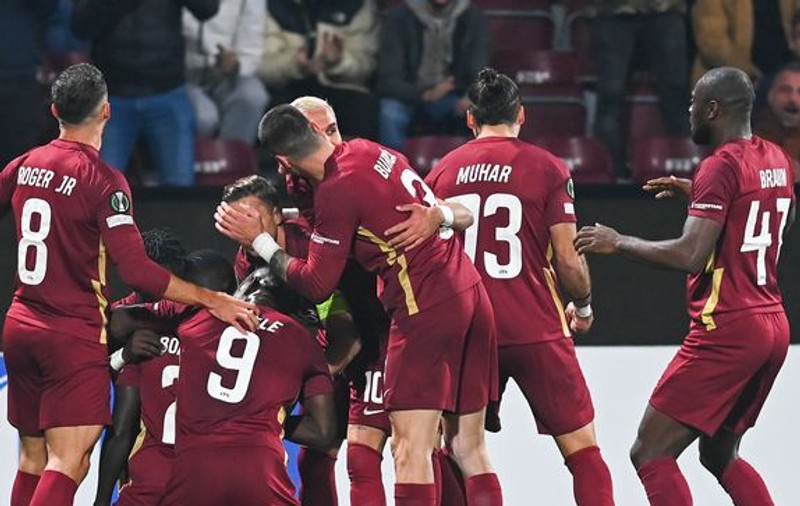 CFR Cluj s-a calificat în primăvara europeană, după victoria din ultima etapă a grupelor Conference League cu Ballkani