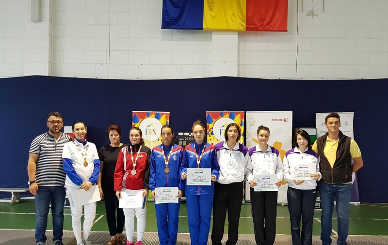 Mălina Călugăreanu, campioană națională la floretă. Sportiva de la CSA Steaua pierduse finalele din 2016 și 2017