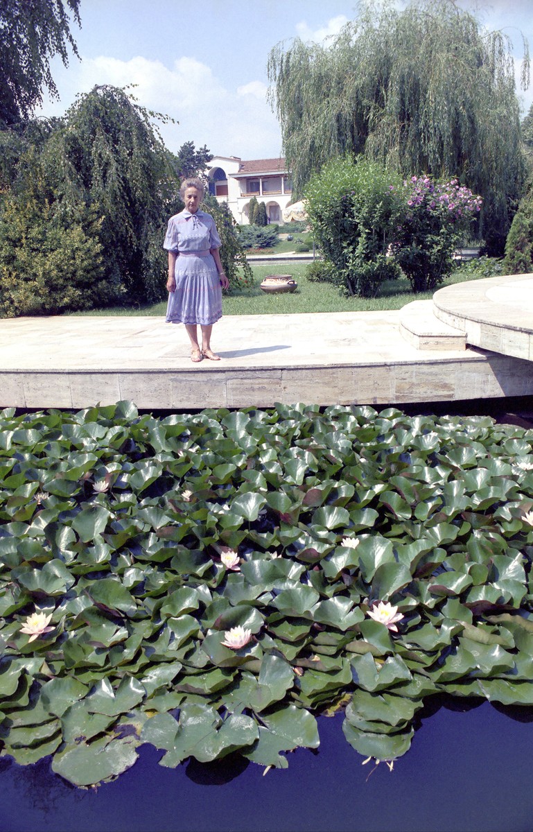 Elena Ceaușescu, vila din Neptun, 1989. Foto: Agerpres
