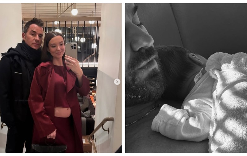 Nicole Brydon Bloom, soția actorului Justin Theroux, a născut. Prima imagine cu bebelușul lor. „A venit”