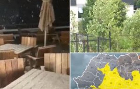 Orașul din România unde s-au înregistrat doar 2 grade. De astăzi, frigul ajunge în toată țara