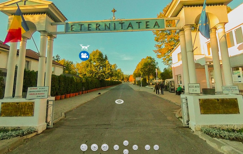 Primul cimitir din România care și-a făcut „muzeu virtual” în pandemie: mormintele lui Creangă, Kogălniceanu sau Delavrancea pot fi vizitate online