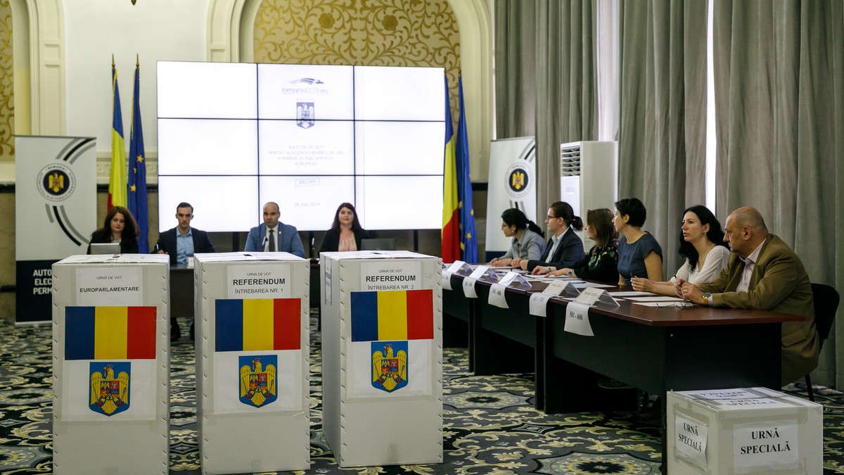 Cum se votează la alegerile europarlamentare şi la referendum