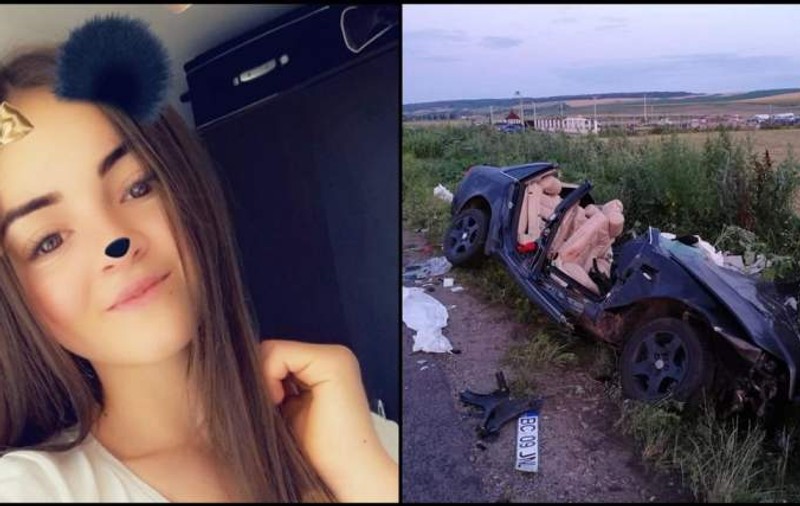 A murit a șaptea victimă a accidentului rutier din Bădeana. Marcela (15 ani) s-a stins după ce a stat în comă în ultimele zile