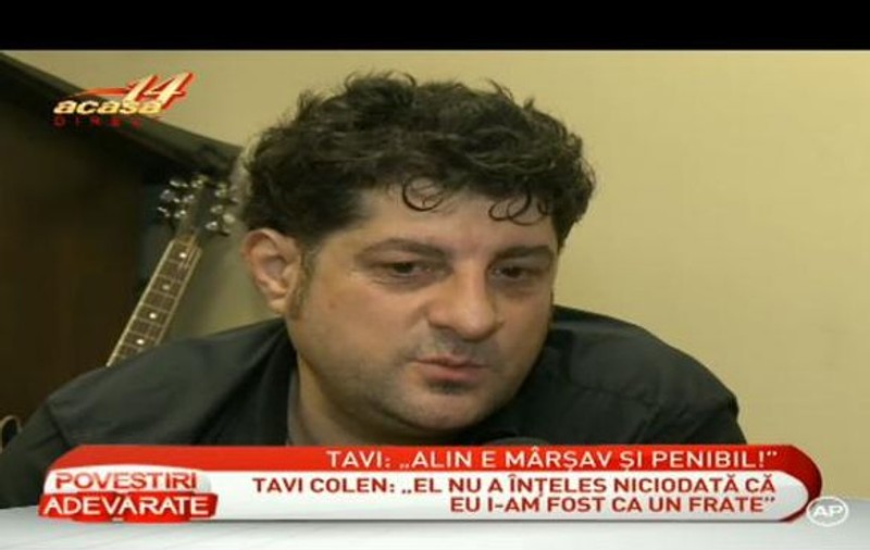 Tavi Colen despre Alin Oprea: "Acest om e mârşav şi penibil"