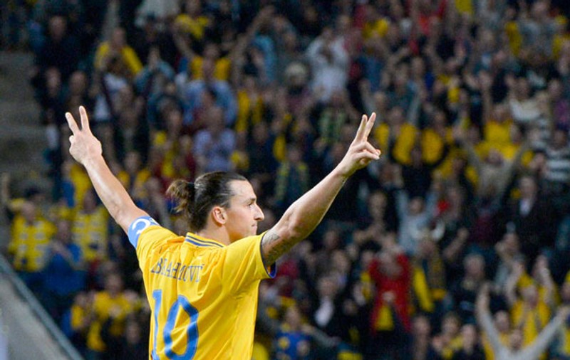 Ibra, golul secolului | Zlatan Ibrahimovici a dat toate golurile Suediei contra Angliei, scor 4-2, ultimul dintre ele fiind fenomenal | VIDEO
