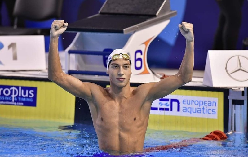 Vlad Stancu a câștigat medalia de argint la 400 m liber la Europenele de juniori de la Otopeni