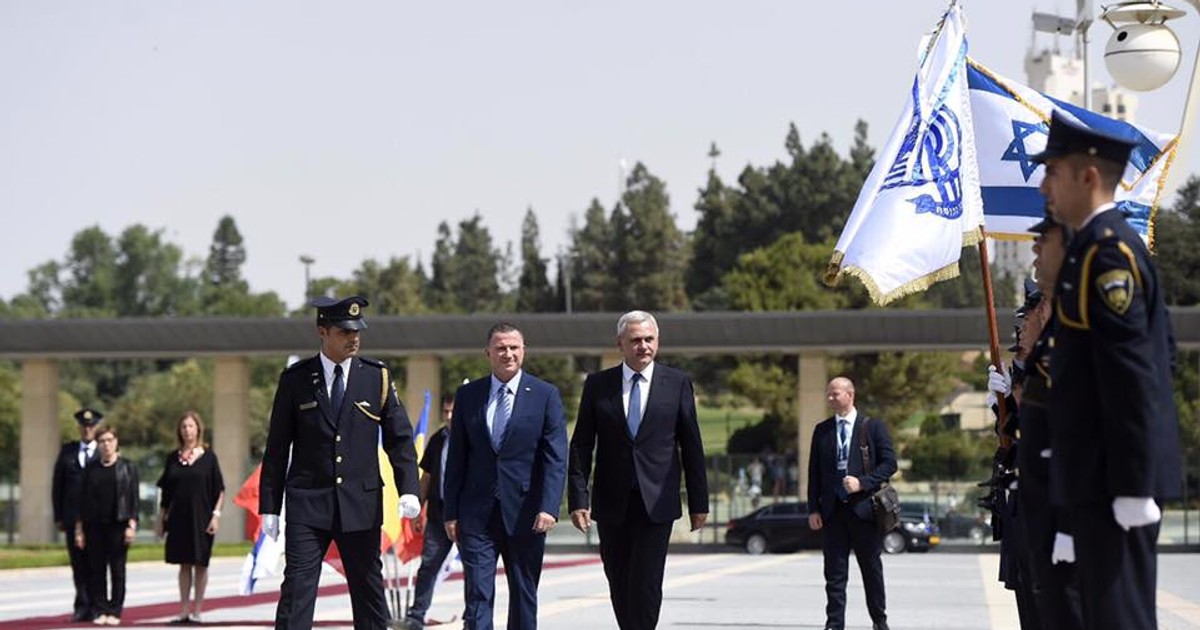 Dragnea, vizită oficială în Israel
