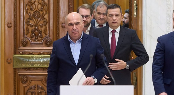 Ilie Bolojan și Sorin Grindeanu au rupt coaliția PSD-PNL în aprilie 2026, după 5 ani. Foto: Profimedia