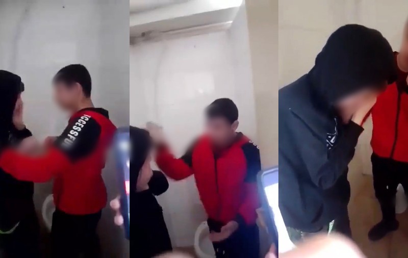 Elevul de 15 ani din Bacău care a bătut și a băgat cu capul în WC doi colegi a fost reținut