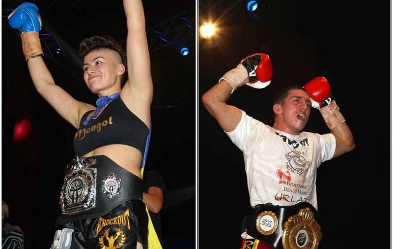 Cristiana Stancu şi Cristi Spetcu, primii români campioni mondiali din istoria WTKA Pro