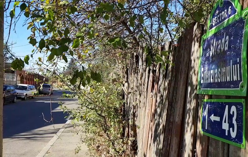 VIDEO/ Bucureștiul e fericit doar la vedere! Strada Entuziasmului duce la cimitir, iar strada Voioșiei e tare posomorâtă!