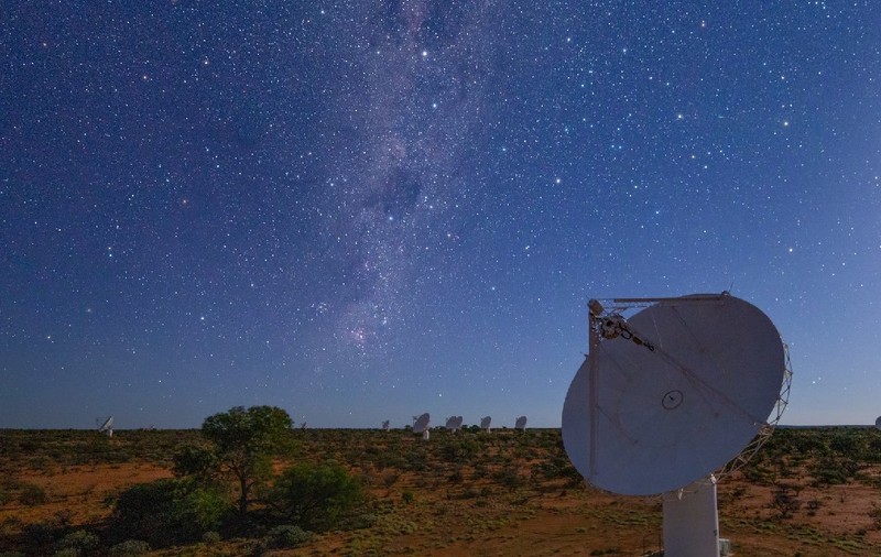 Un pod uriaș de gaz leagă două galaxii, au descoperit astronomii din Australia