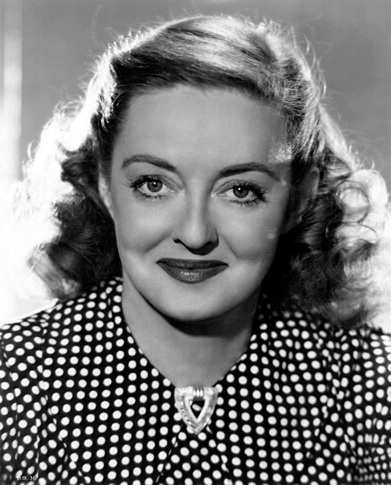 Actrița americană Bette Davis