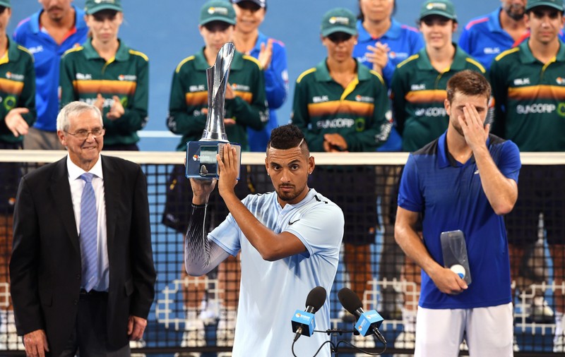 Kyrgios s-a impus la Brisbane, iar Simon a pus mâna pe titlu la Pune. La fete, Georges a terminat prima la Auckland