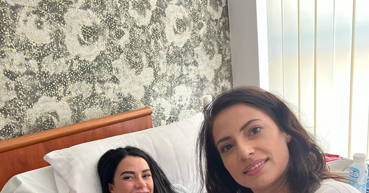 Daniela Crudu a născut