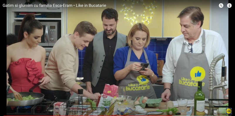 Captură de pe contul de YouTube al Lidl Romania