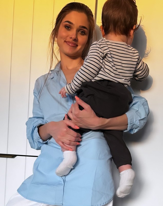 Imagini emoționante cu băiețelul lui Theo Rose și al lui Anghel Damian. Cât de mult a crescut Sasha Ioan