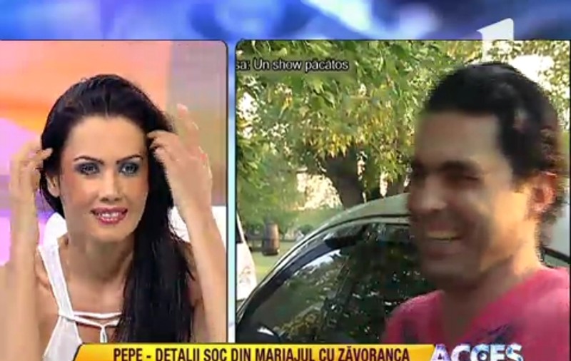 Pepe: "Dacă aş fi crezut în vrăji, m-aş fi împăcat cu Oana"