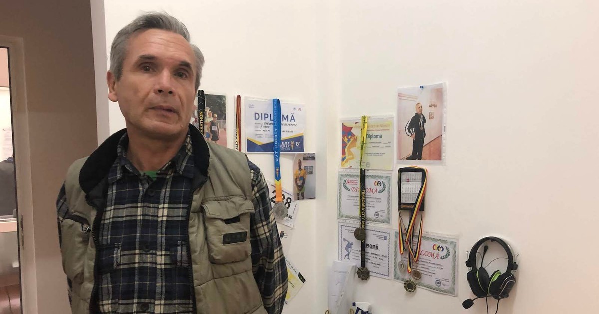 Petrece sărbătorile într-un centru social. Campionul la atletism Gheorghe Frecățeanu a pierdut tot din cauza alcoolului