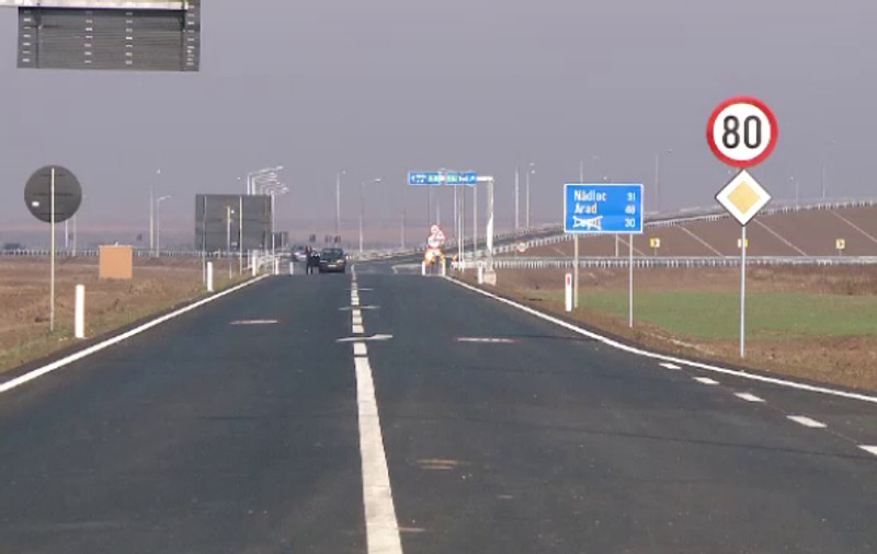 Trafic restricţionat pe Autostrada Timişoara-Lugoj timp de patru zile!