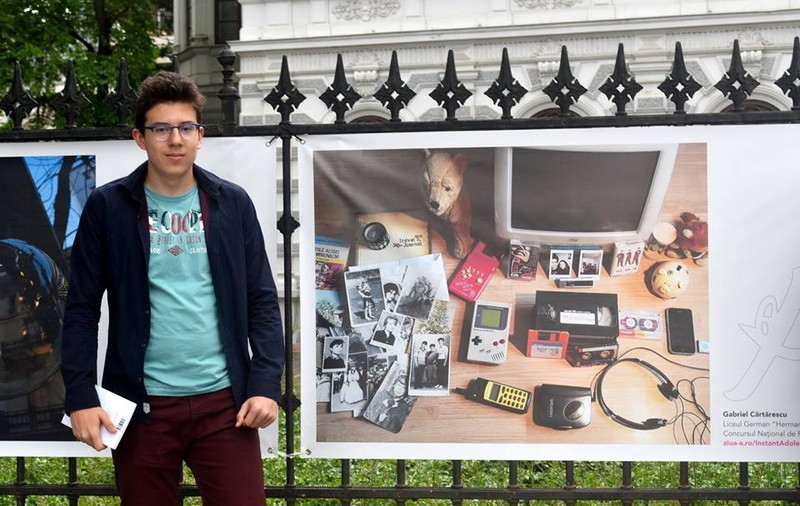 Pe urmele tatălui! Băiatul lui Mircea Cărtărescu, locul I la un concurs de fotografie