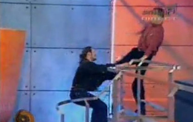 Măruţă nu e primul care s-a bătut în direct la TV. Îl mai ţineţi minte pe Andrei Gheorghe?