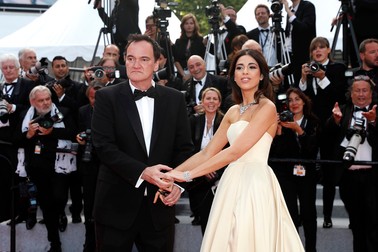 Quentin Tarantino și soția sa Daniella Pick, la Festivalul de Film de la Cannes 2019
