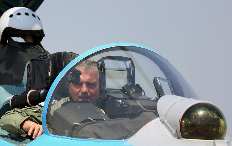 Colonelul Oleksandr Oksanchenko, unul dintre cei mai buni piloți de luptă din lume, a fost doborât deasupra Kievului