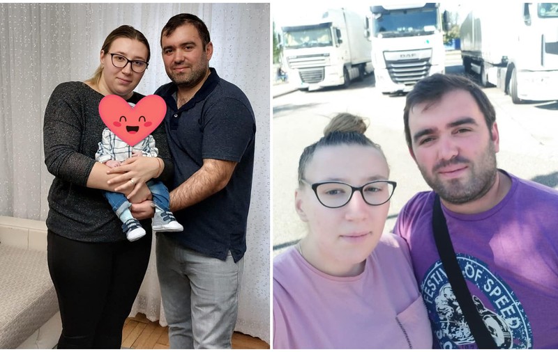 Sute de tiriști români au donat ca să salveze bebelușul colegilor lor Alex și Andreea. Medicii le-au spus că mai trăiește doar 3 luni dacă nu e operat