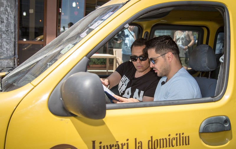 Liviu Vârciu, instructor auto pentru Jean de la Craiova. ”A fost un chin”