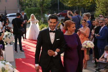 Soțul Andreei Bălan, la braț cu Monica Davidescu