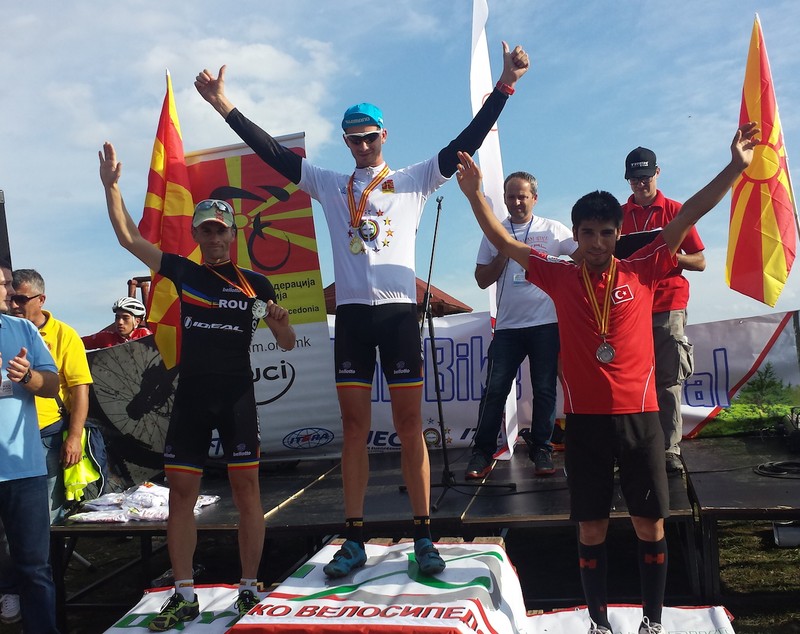 Lucian Logigan, campion balcanic la mountainbike!