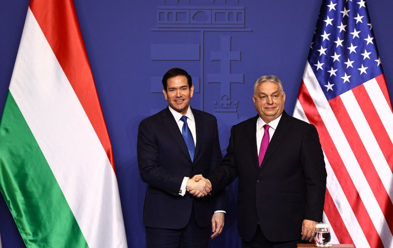 Marco Rubio s-a întâlnit cu Viktor Orbán la Budapesta, pentru a semna un acord nuclear civil între SUA și Ungaria