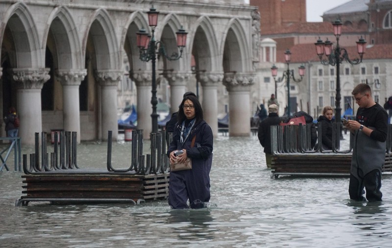Veneţia, amenințată de inundații după furtunile care afectează Italia. Ce trebuie să știe turiștii români