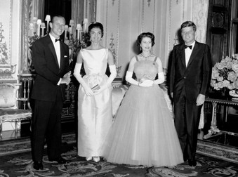În compania soților Kennedy, 1961 Foto: Hepta