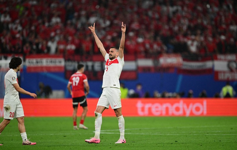 Euro 2024 | Merih Demiral, eroul turcilor în meciul cu Austria, în centrul unui scandal. Ce înseamnă gestul pe care l-a făcut