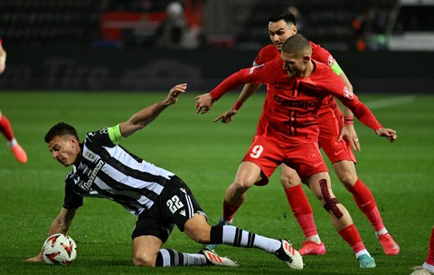 FOTBAL:PAOK SALONIC-FCSB, UEFA EUROPA LEAGUE (13.02.2025)