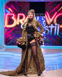 Tânăra vrea să urmeze o carieră în modă