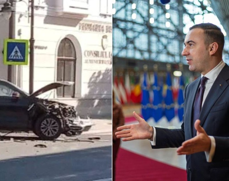 Fostul ministru Bogdan Ivan, implicat într-un accident cu un autobuz, în Bistrița: „Eu am fost de vină. Bătea soarele”. În mașină erau copilul și soția