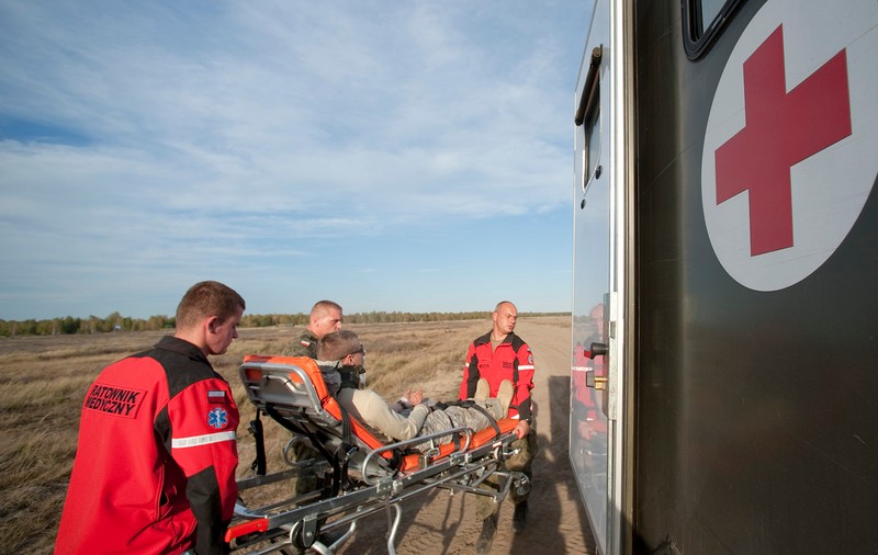 Accident în Polonia. Un tren a lovit un camion. 18 răniţi, dintre care şapte în stare gravă