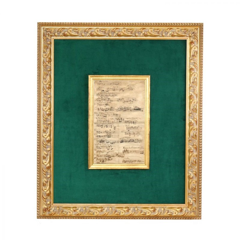 Partitura manuscris a operei „Oedipe” a avut un preț de pornire de 100.000 de euro/FOTO: Historic